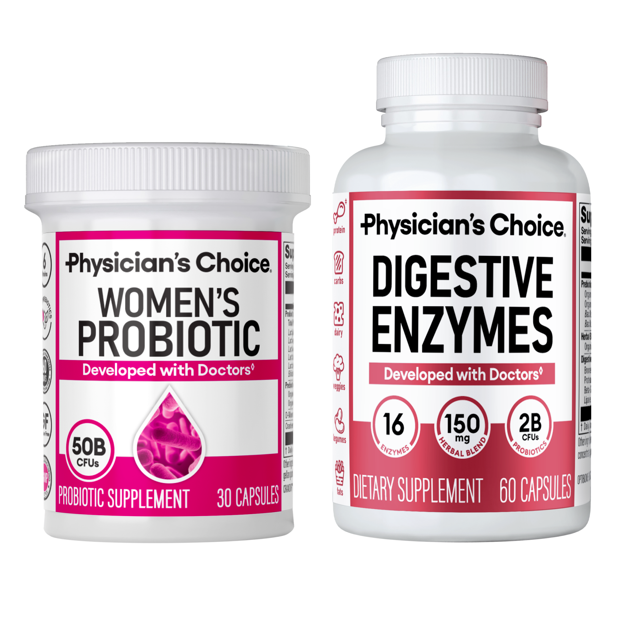 Digestive Health Supplement Bundle | Physician's Choice