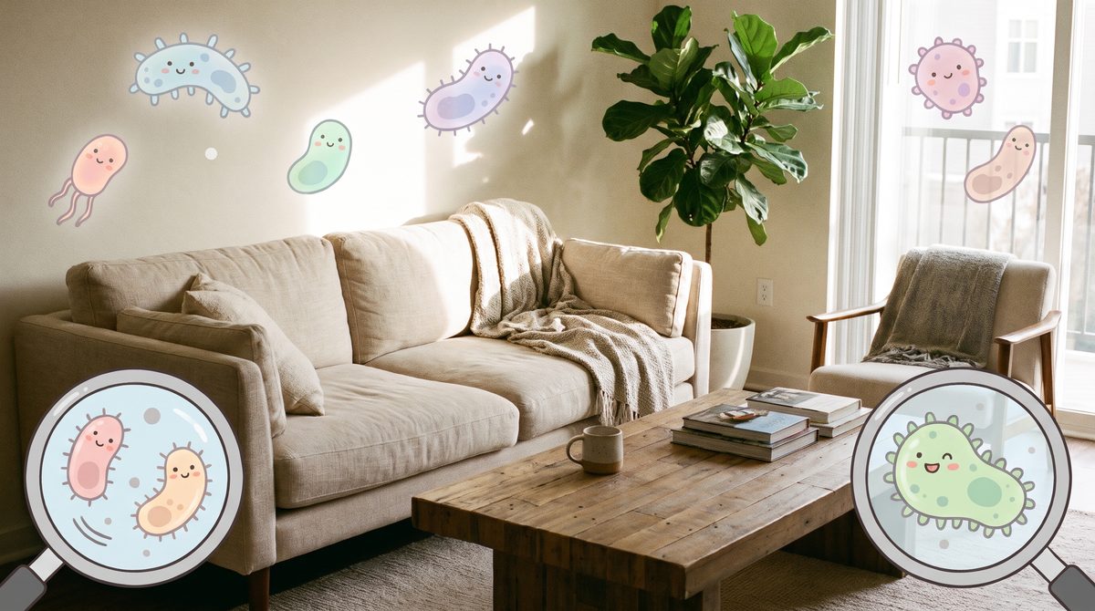 Everyday living room, the kind of normal day that throws a gut off balance