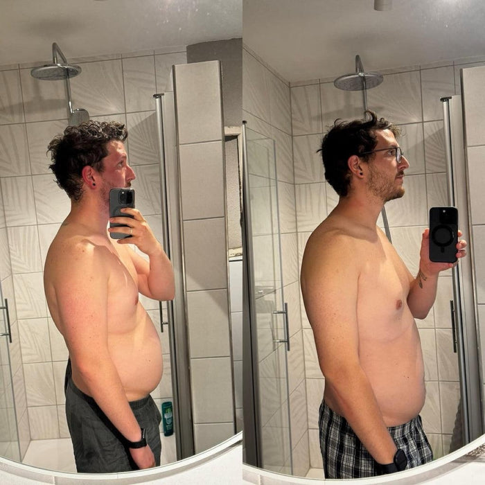 Real customer photo, before and after