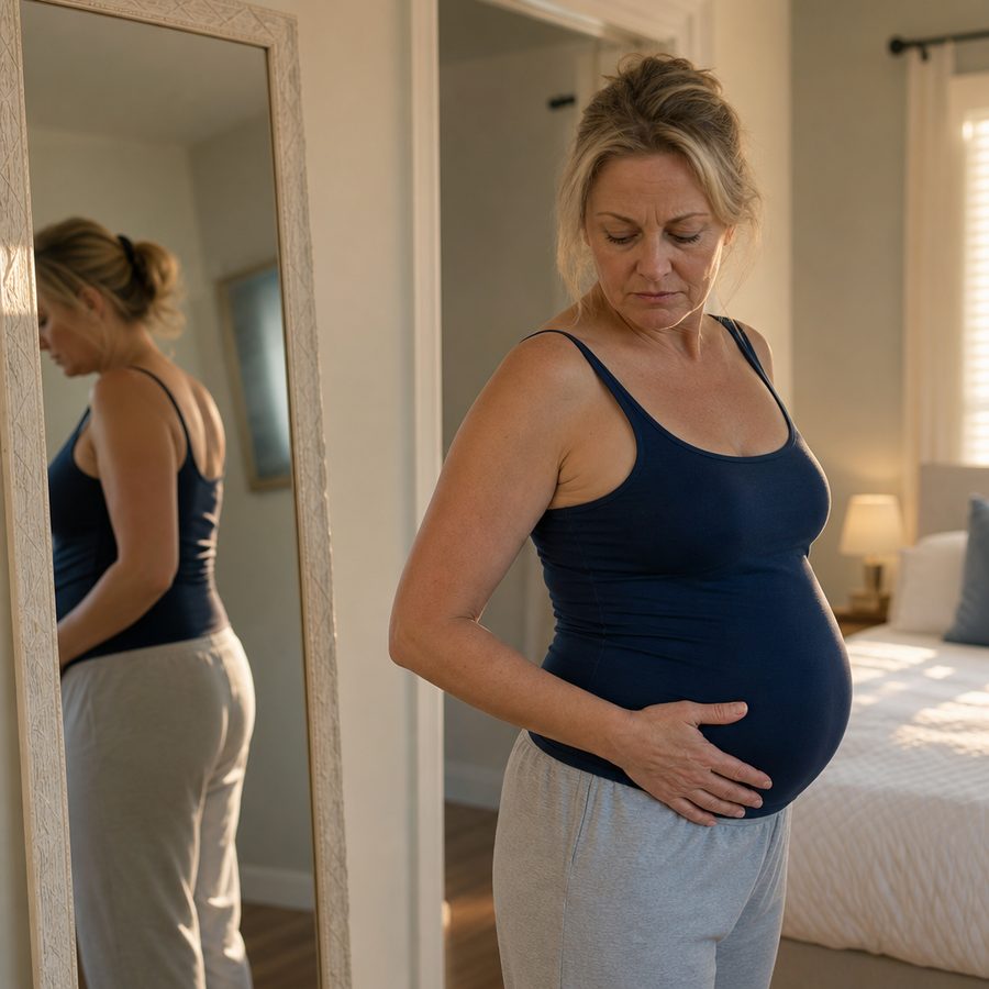 Evening bloating