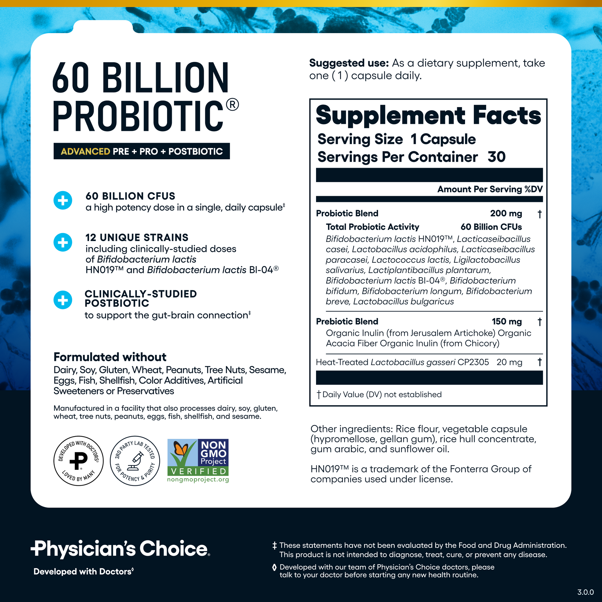 60 Billion Advanced Probiotic