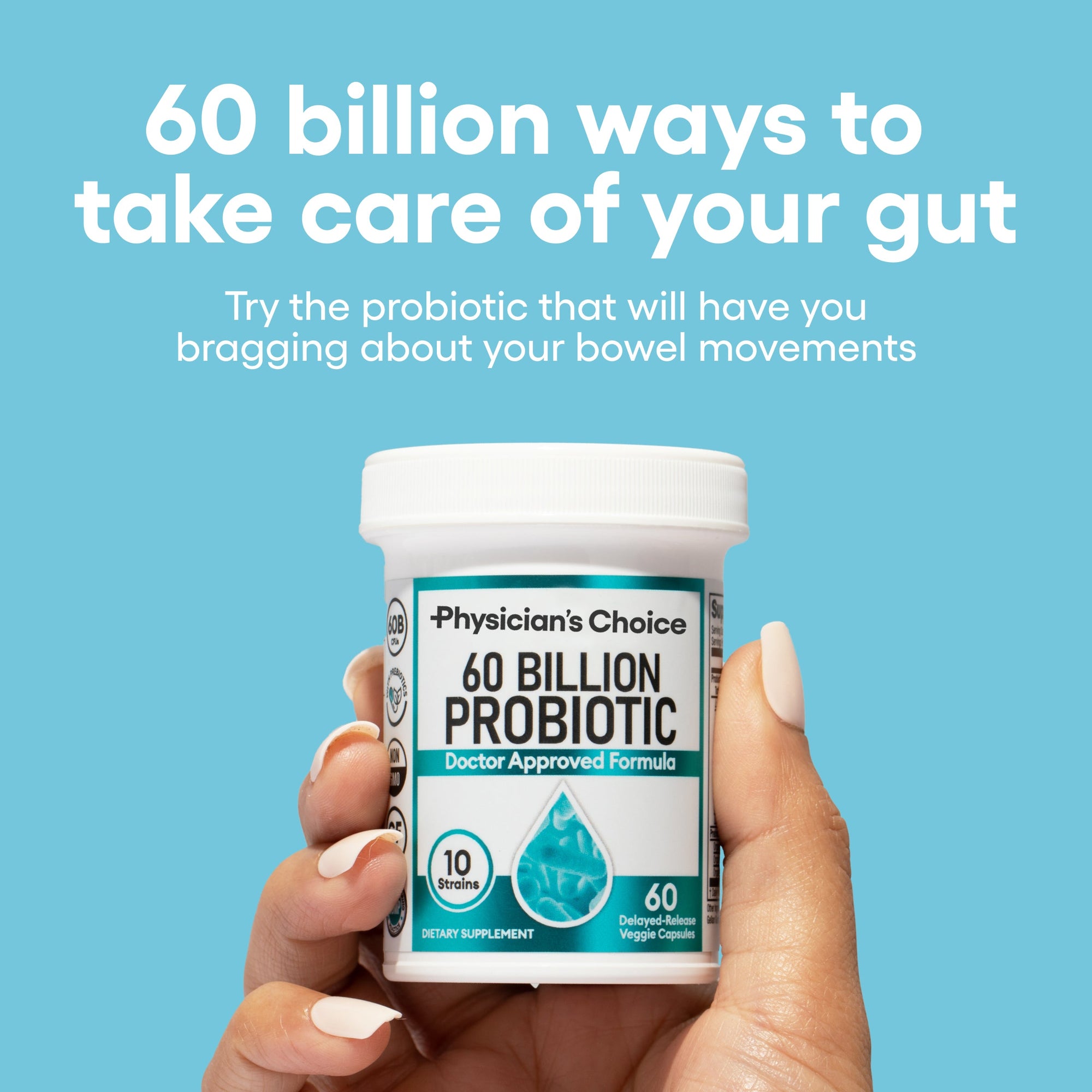 Bloat & Gas Probiotic 30ct + 60 Billion Probiotic 30ct