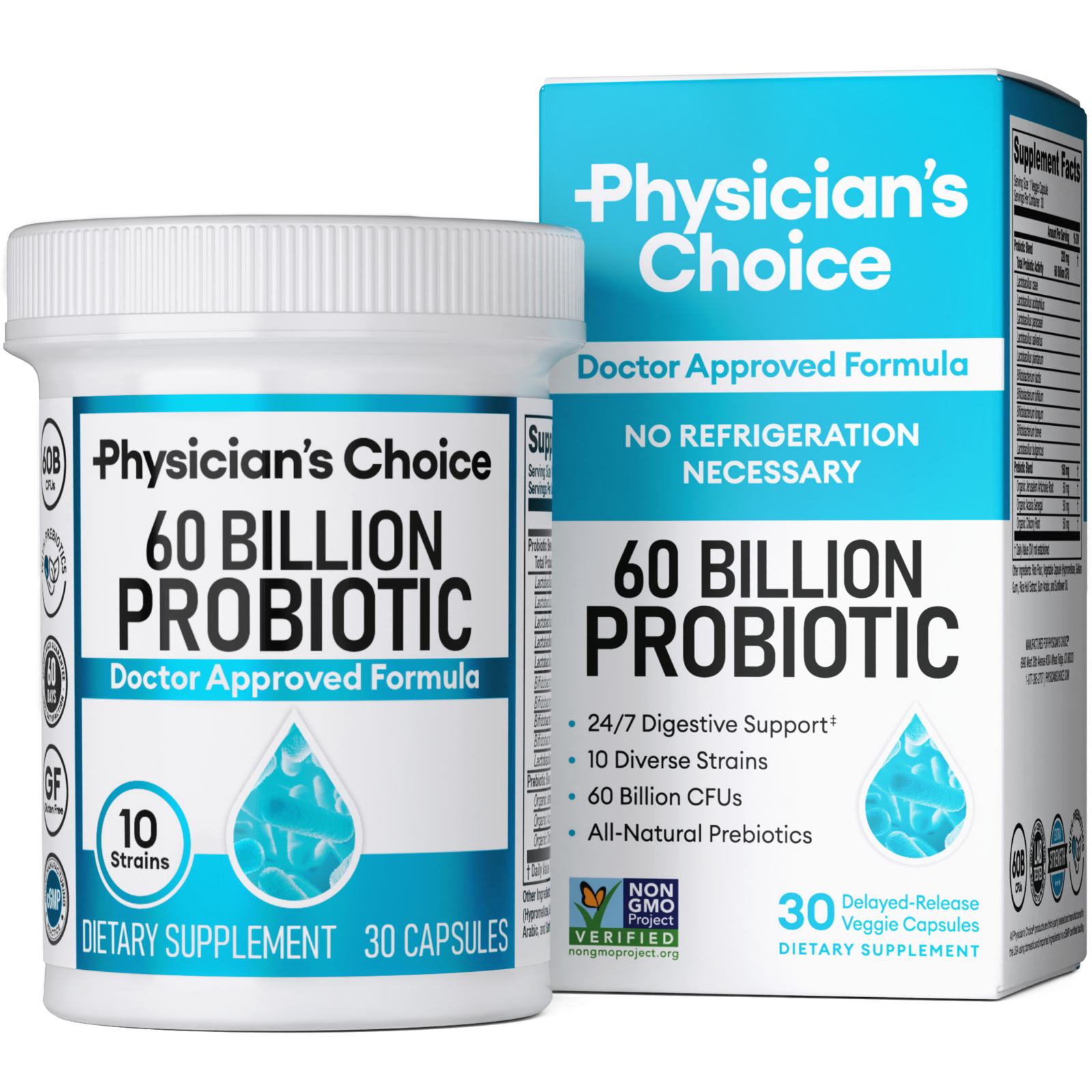 (Welcome Offer) Physician's Choice 60 Billion Probiotic