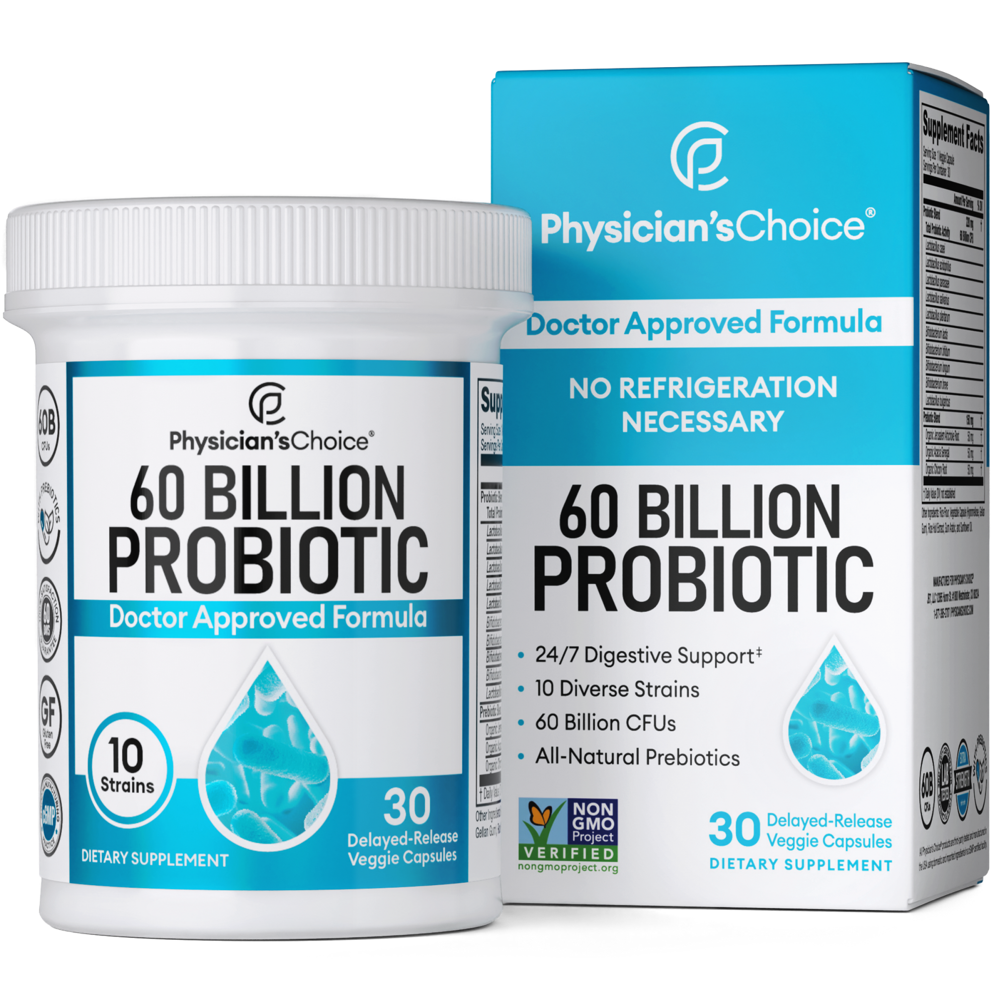 Physician's Choice 60 Billion Probiotic - Best Seller