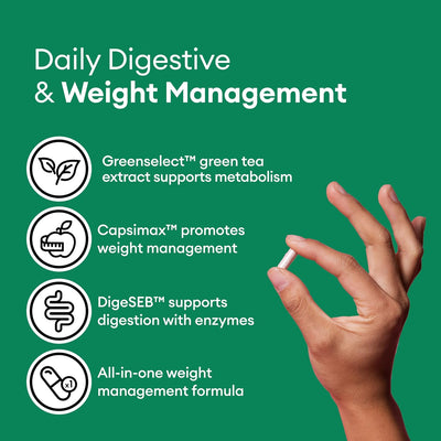 Digestive Enzymes 180ct + Thin-30 Probiotic 60ct
