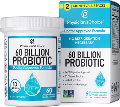 60B Probiotic 60ct + Womens 60ct