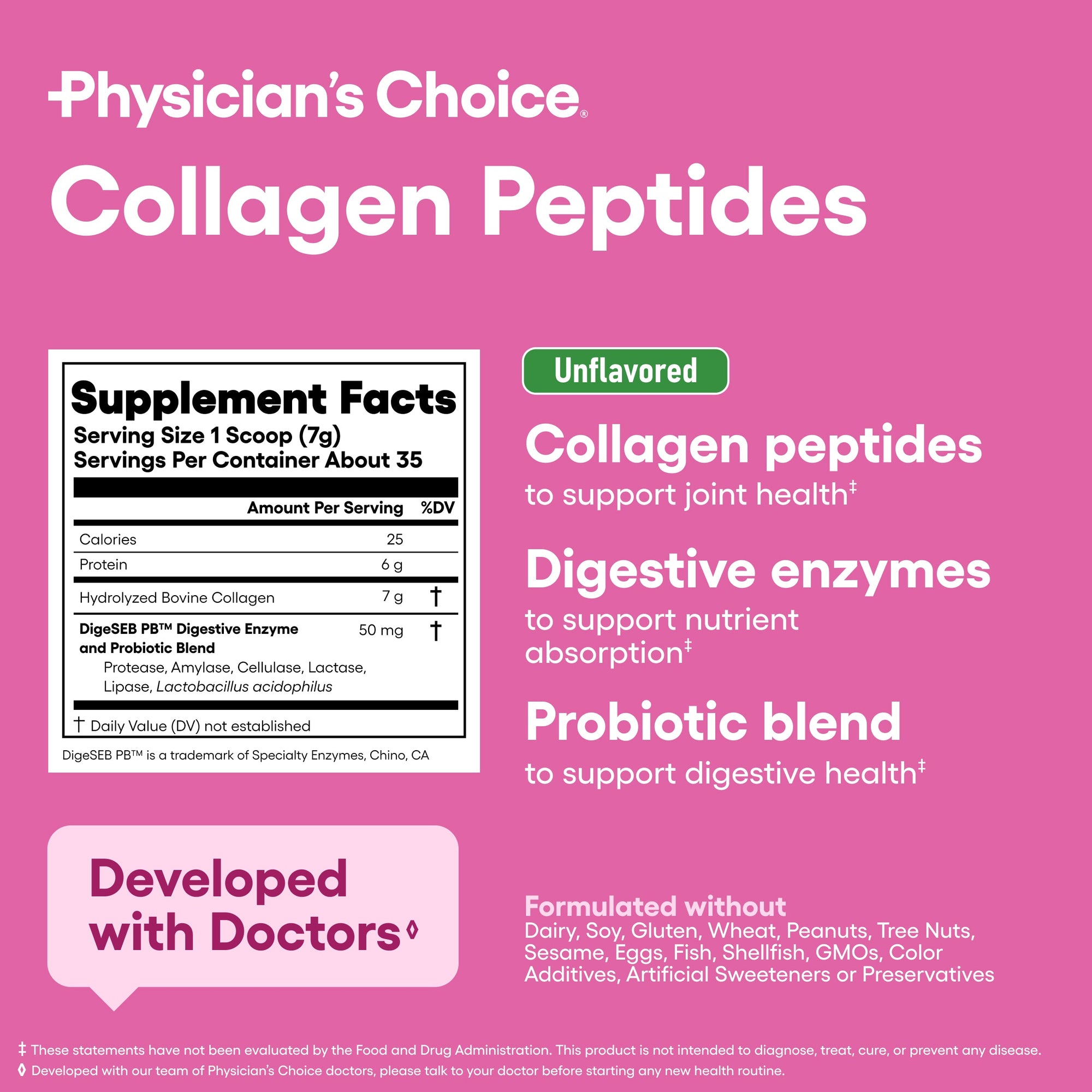 Collagen Peptides Powder - Unflavored