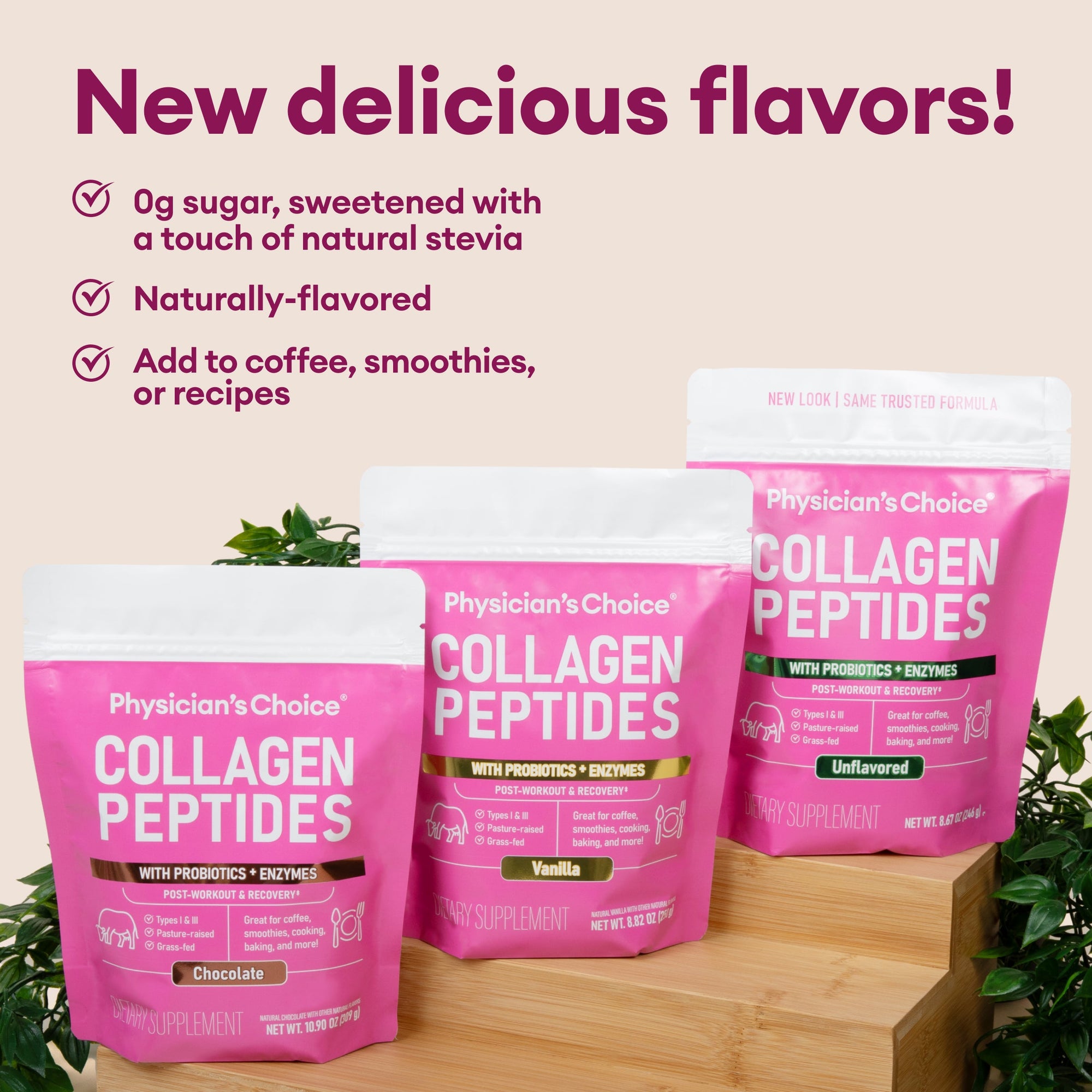 Collagen Peptides Powder - Chocolate Flavor