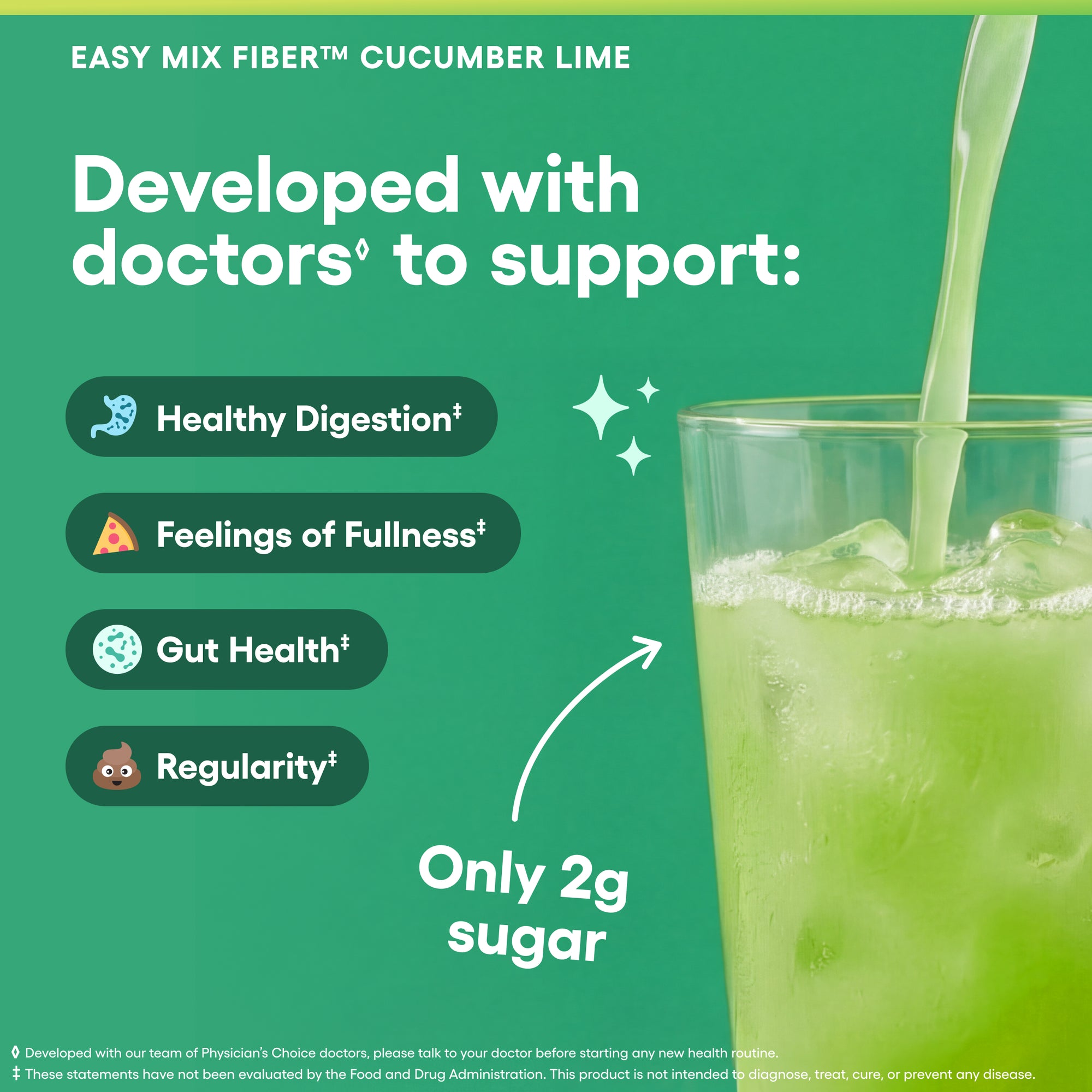 Easy Mix Fiber - Cucumber Lime