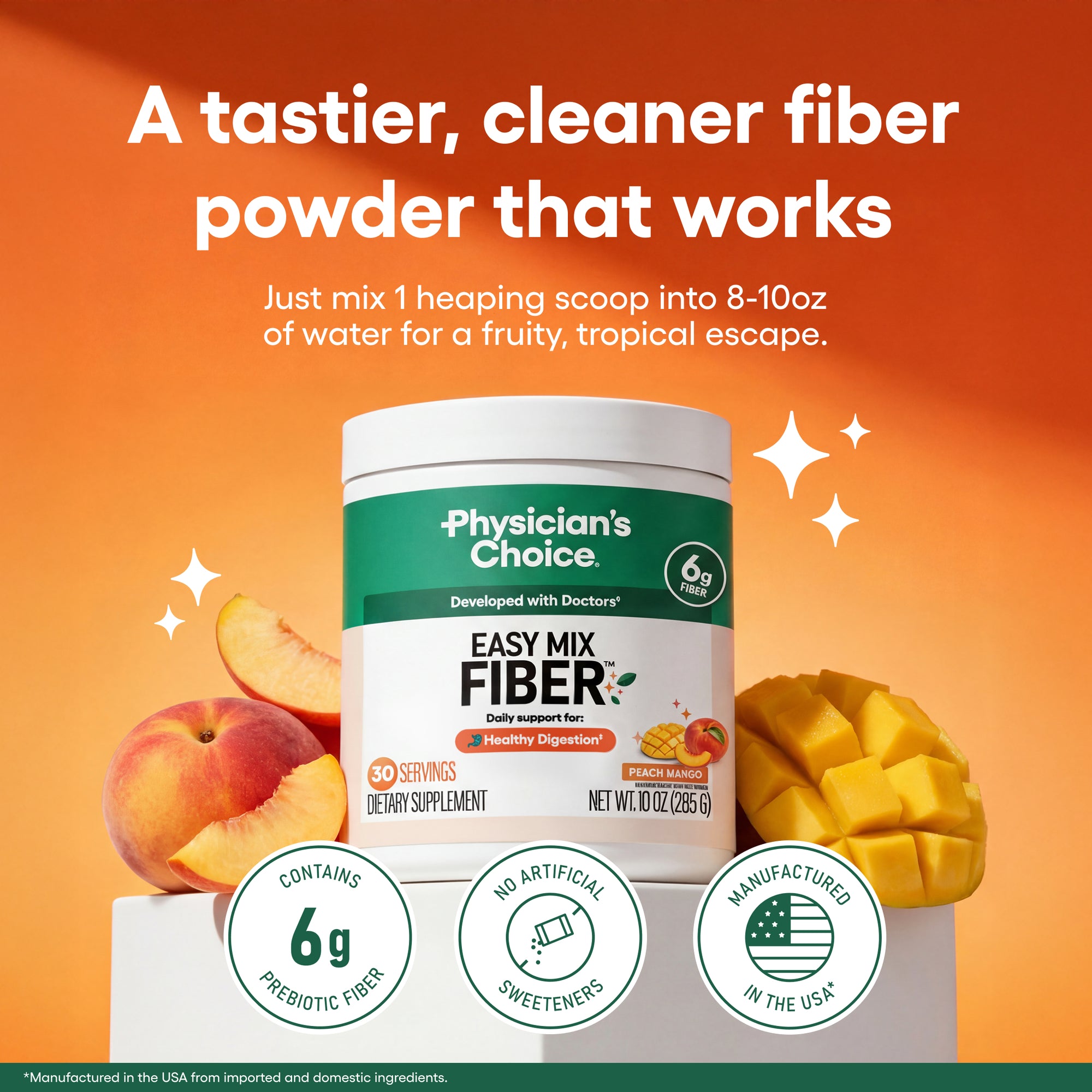 Easy Mix Fiber - Peach Mango