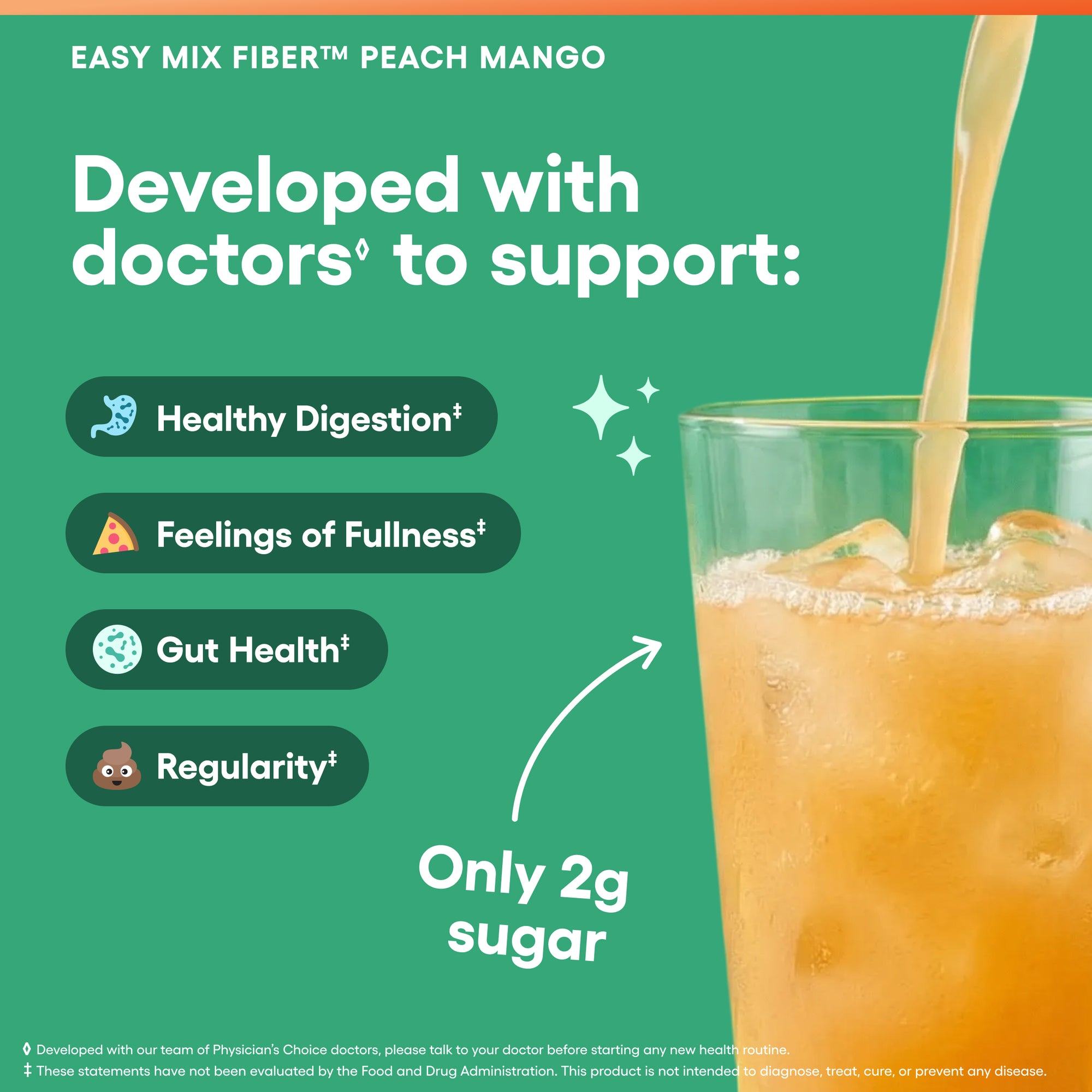 Easy Mix Fiber - Peach Mango