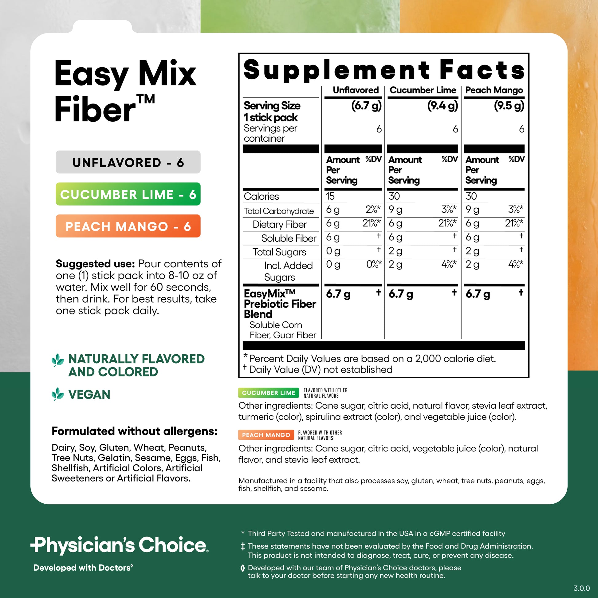 Easy Mix Fiber Special Offer