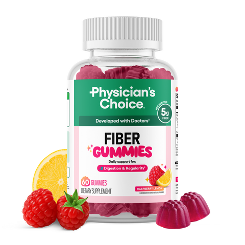 Fiber Gummies Raspberry Lemon