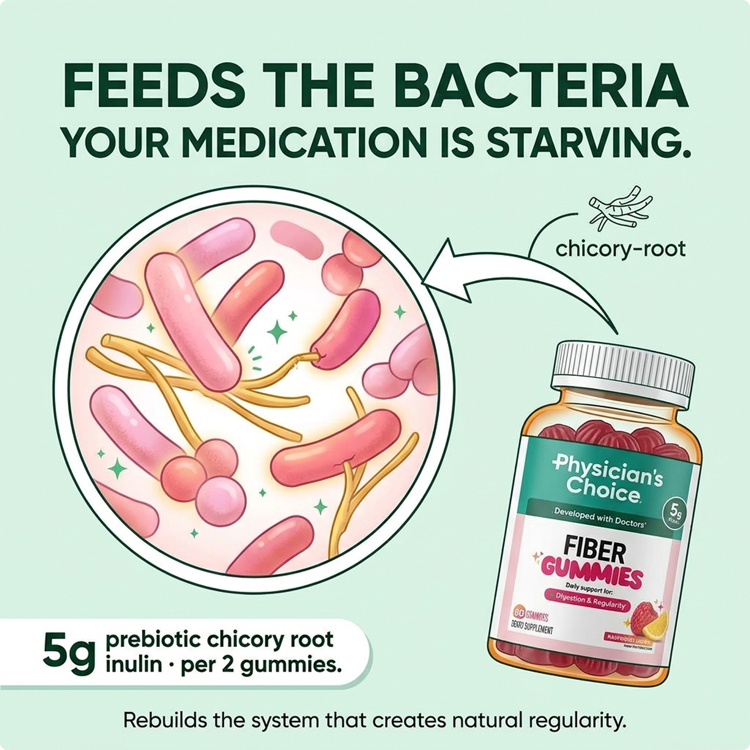 3. It Feeds the Bacteria Your Medication Is Starving