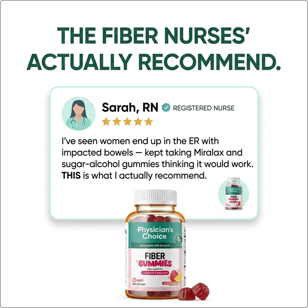 6. It's the Fiber Nurses Actually Recommend