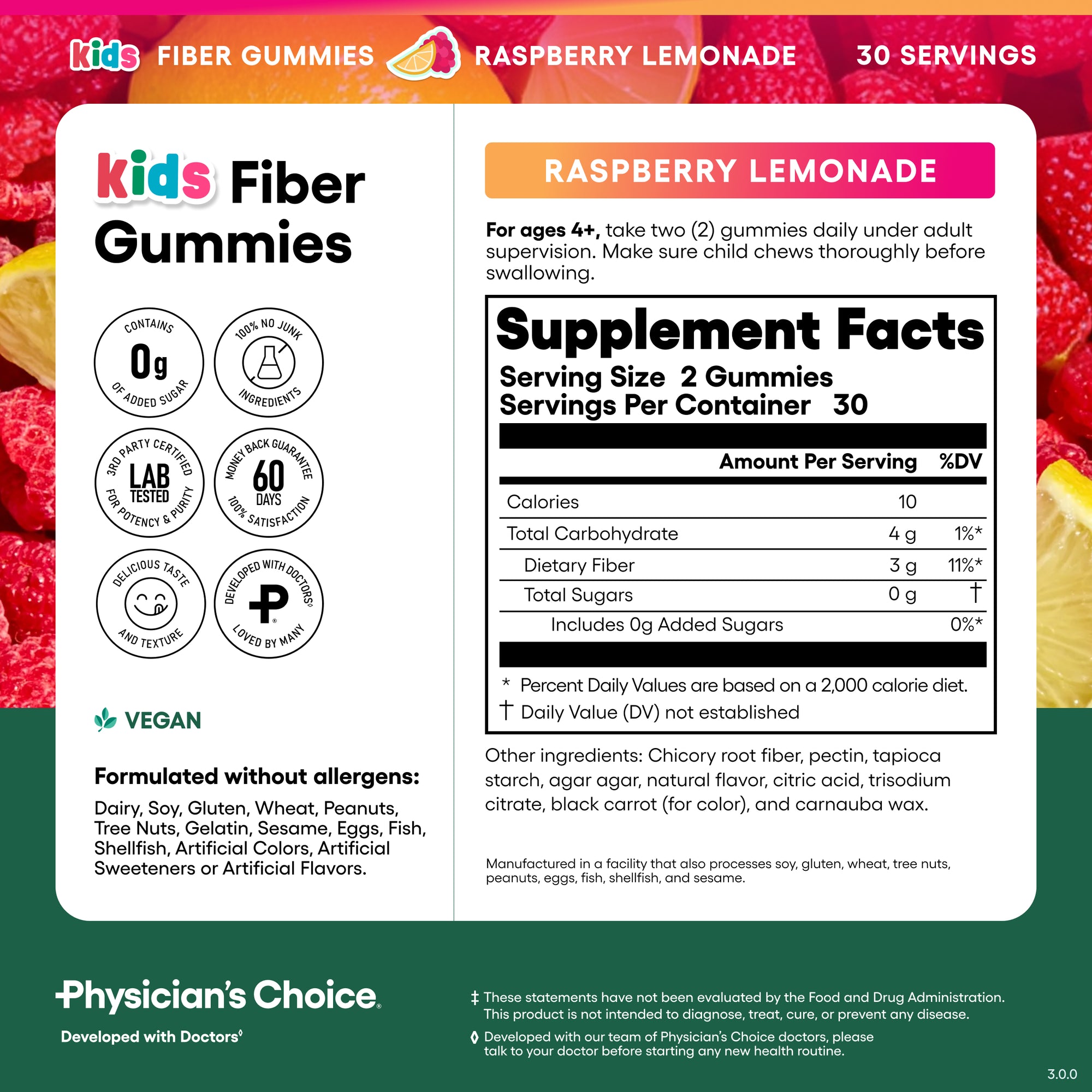 Kids Fiber Gummies