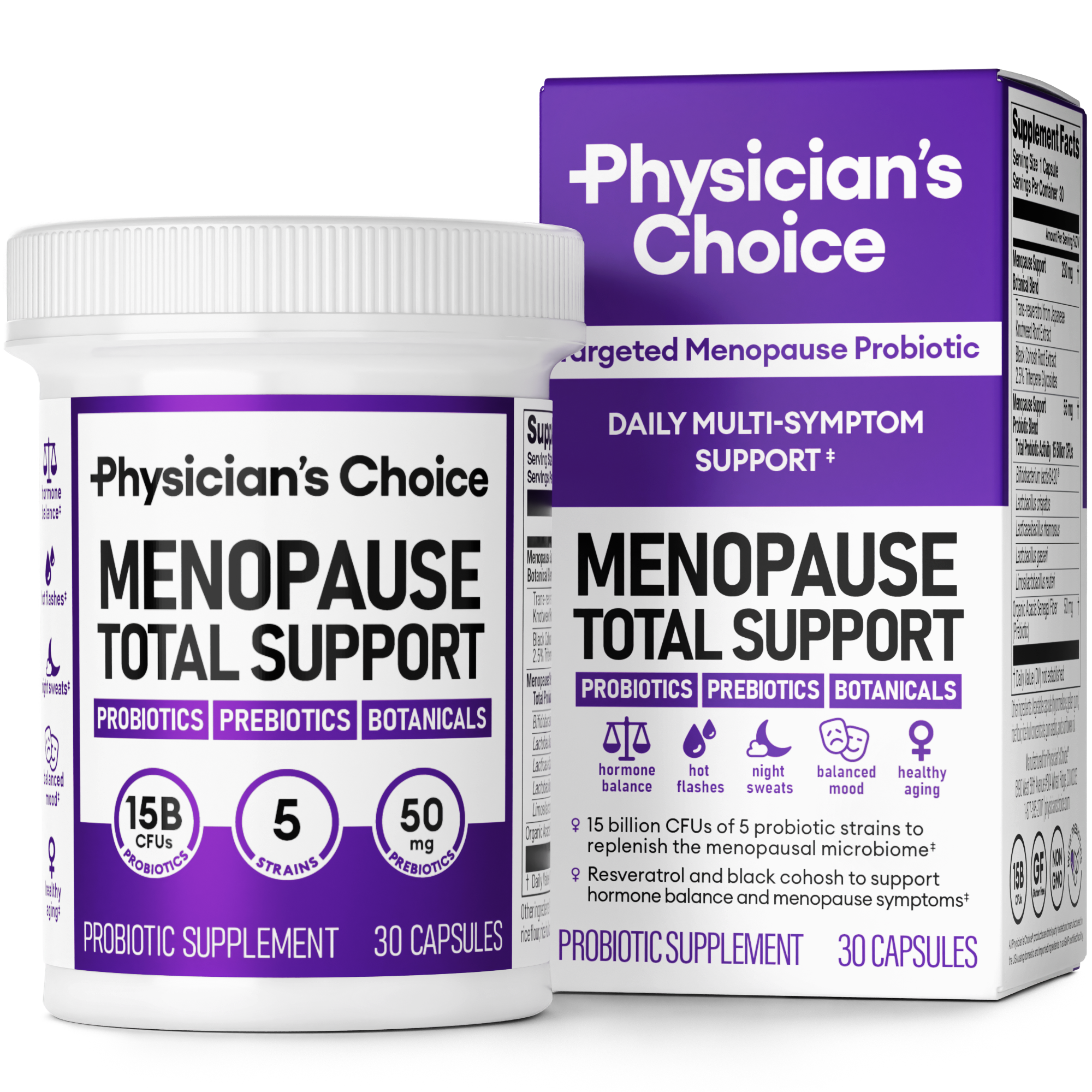 Menopause Total Support Probiotic - 30 count