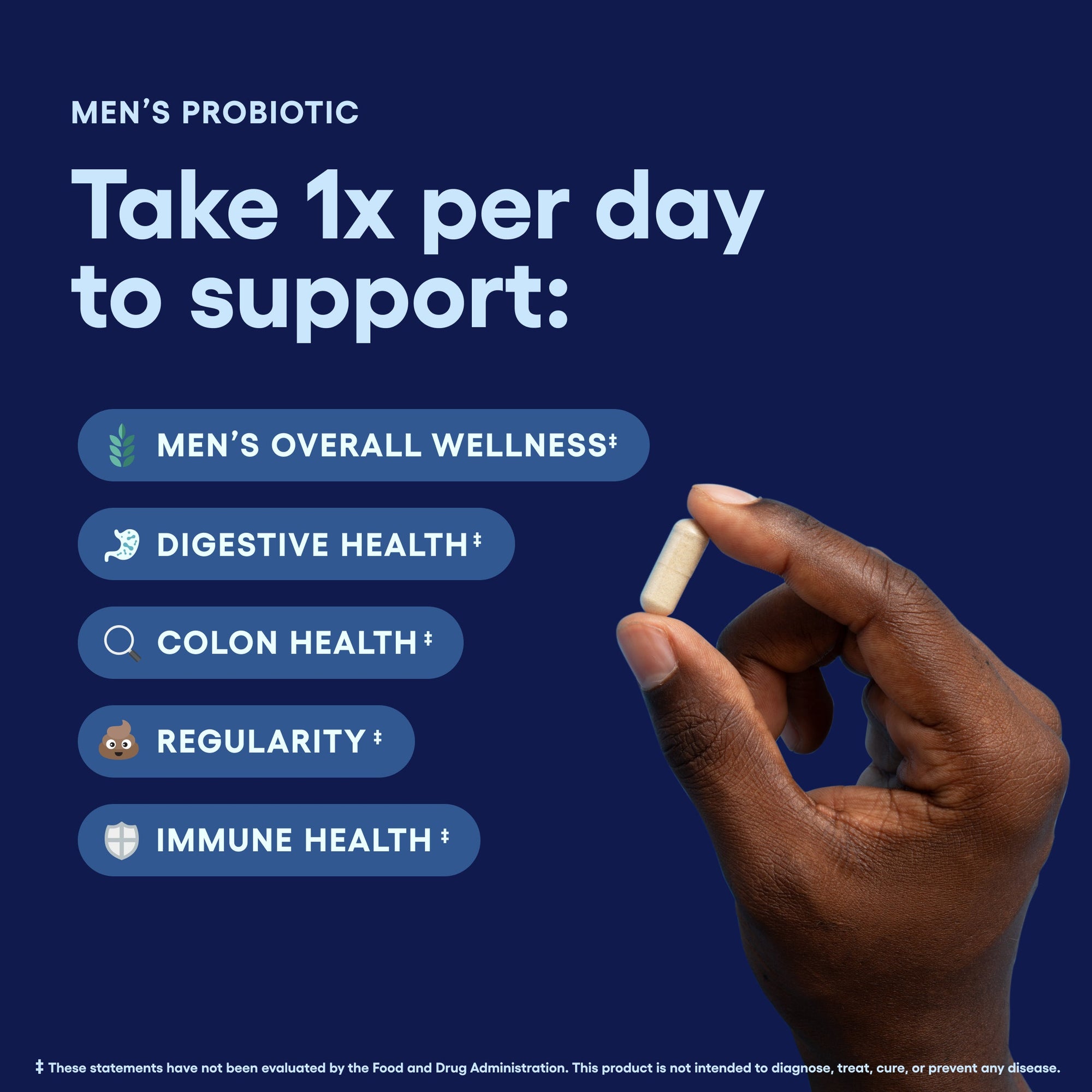 Physician's Choice Probiotics for Men - 70 Billion CFU - 8 Strains