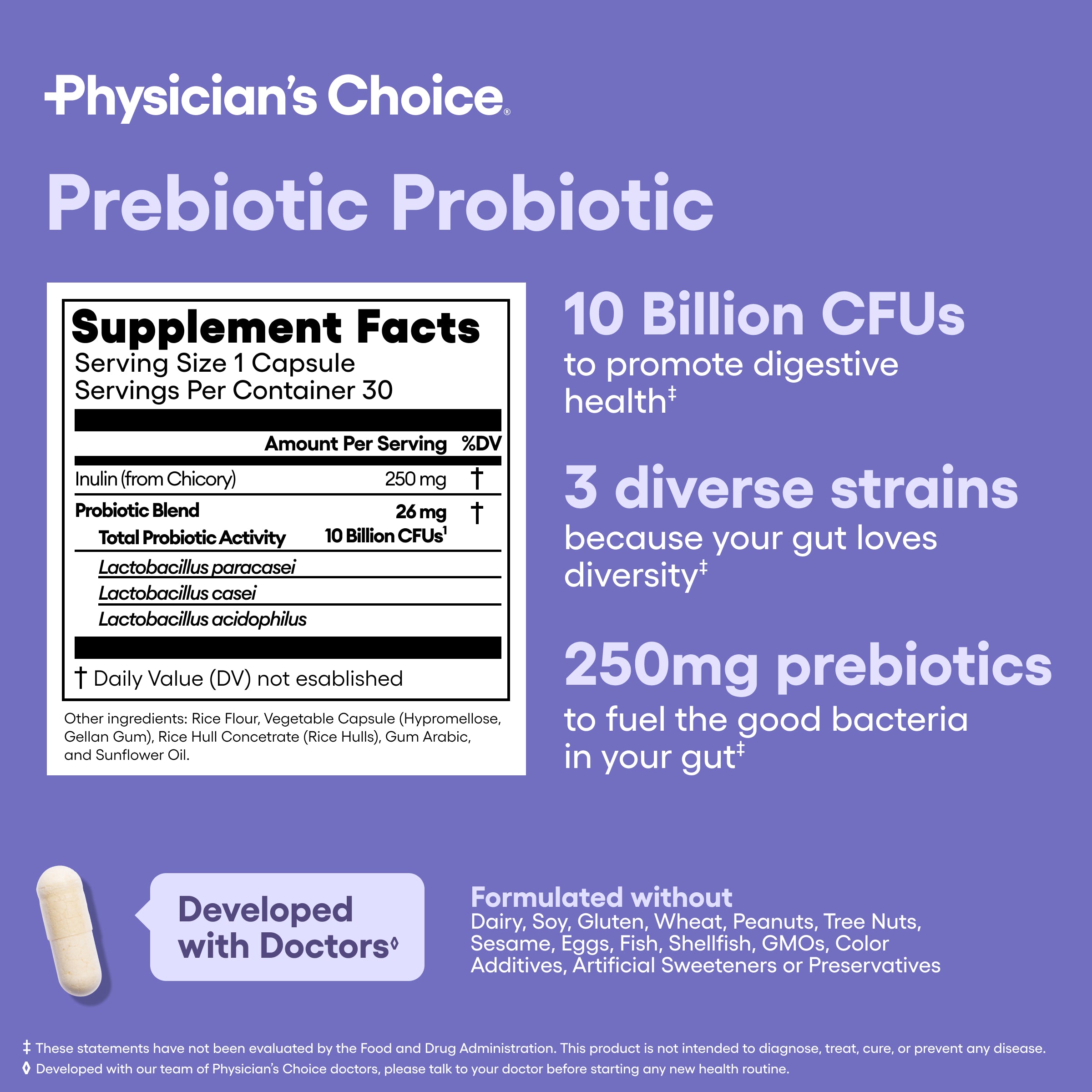 Prebiotic Probiotic | Physician's Choice