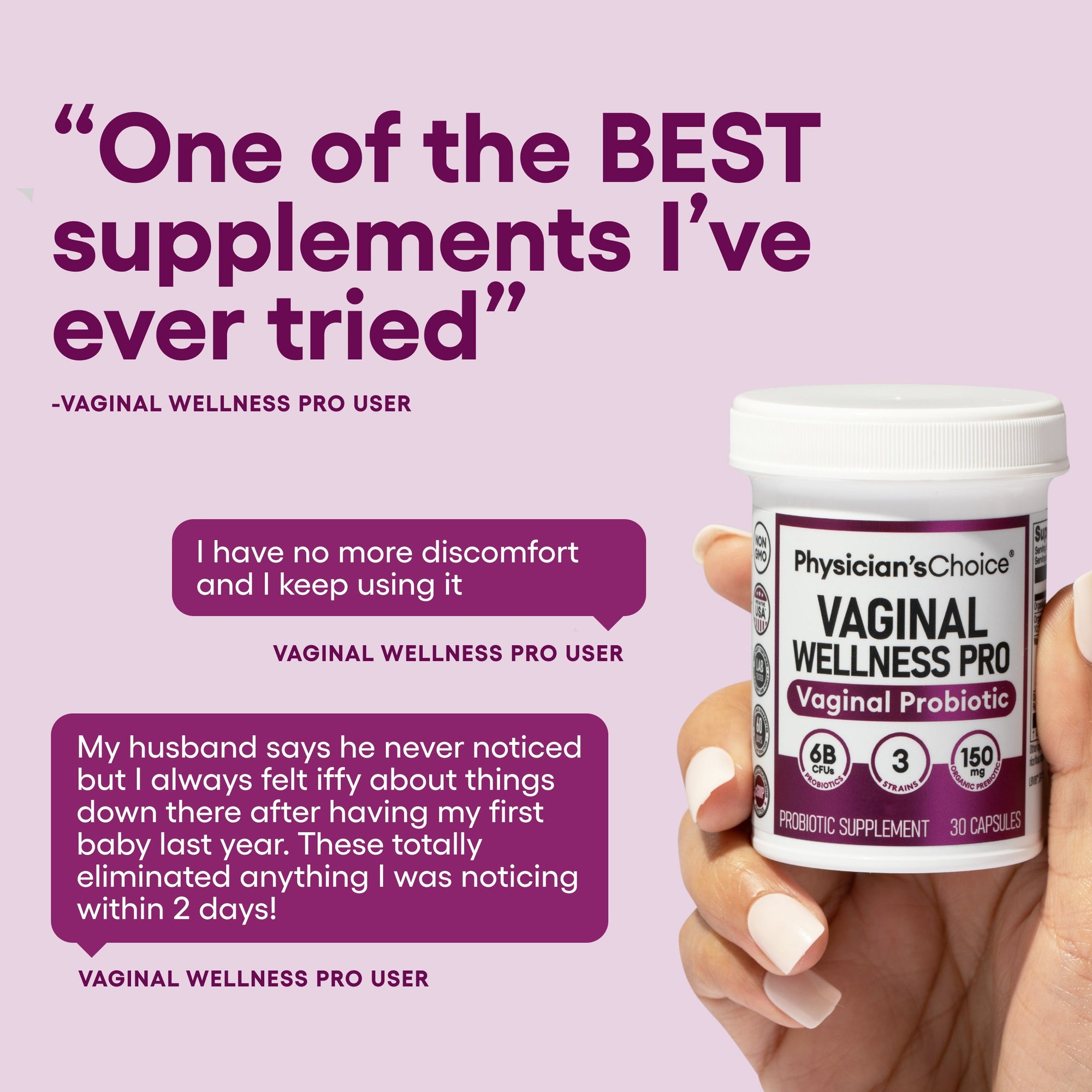 Women's Total Support: Women's Probiotic 30ct + Vaginal Wellness Pro 30ct