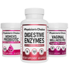 Total Womens Health Kit - Women's Probiotic + Vaginal Wellness Probiotic + Digestive Enzymes