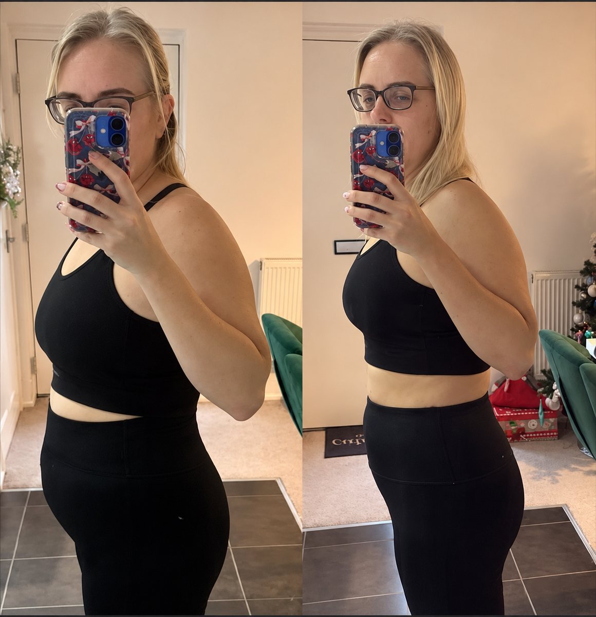 Before and after photo