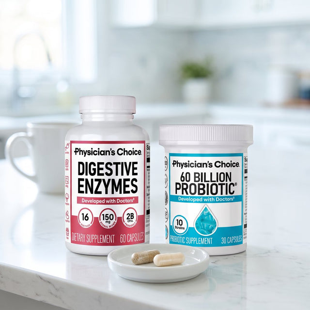 Hack Your Tummy: Digestive Enzymes and 60 Billion Probiotic