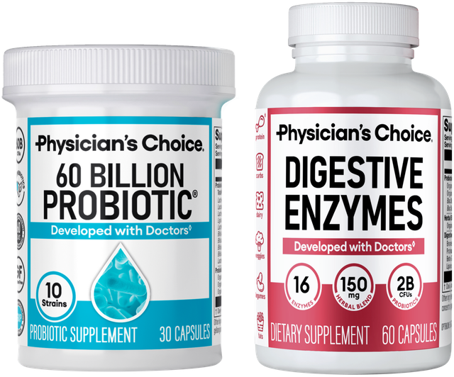 Hack Your Tummy: 60 Billion Probiotic and Digestive Enzymes
