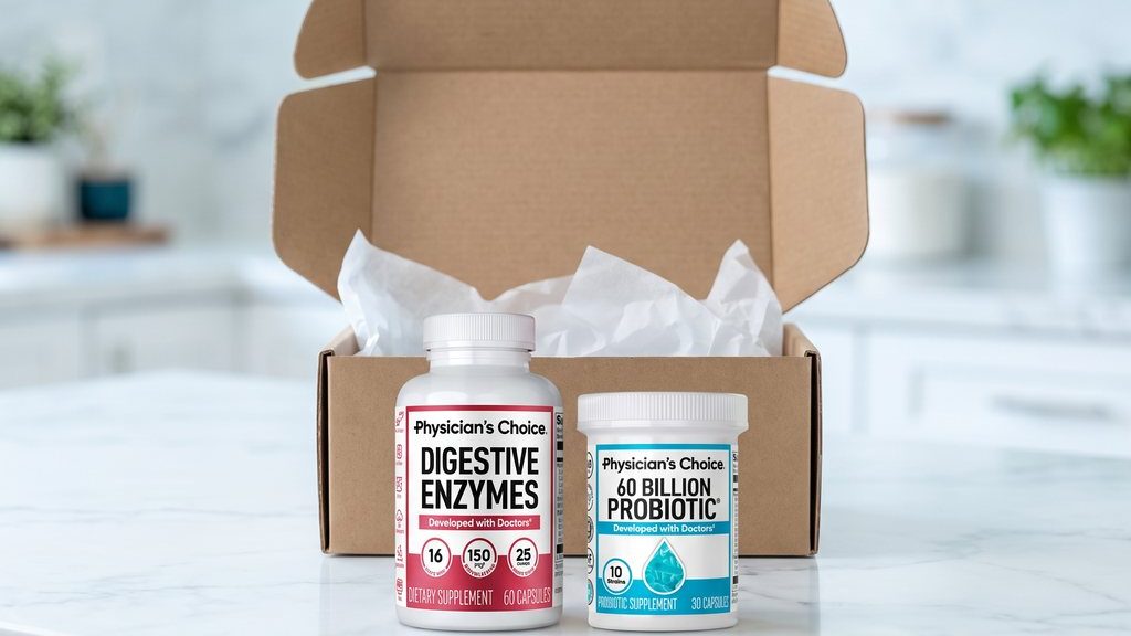 Hack Your Tummy kit: 60 Billion Probiotic and Digestive Enzymes