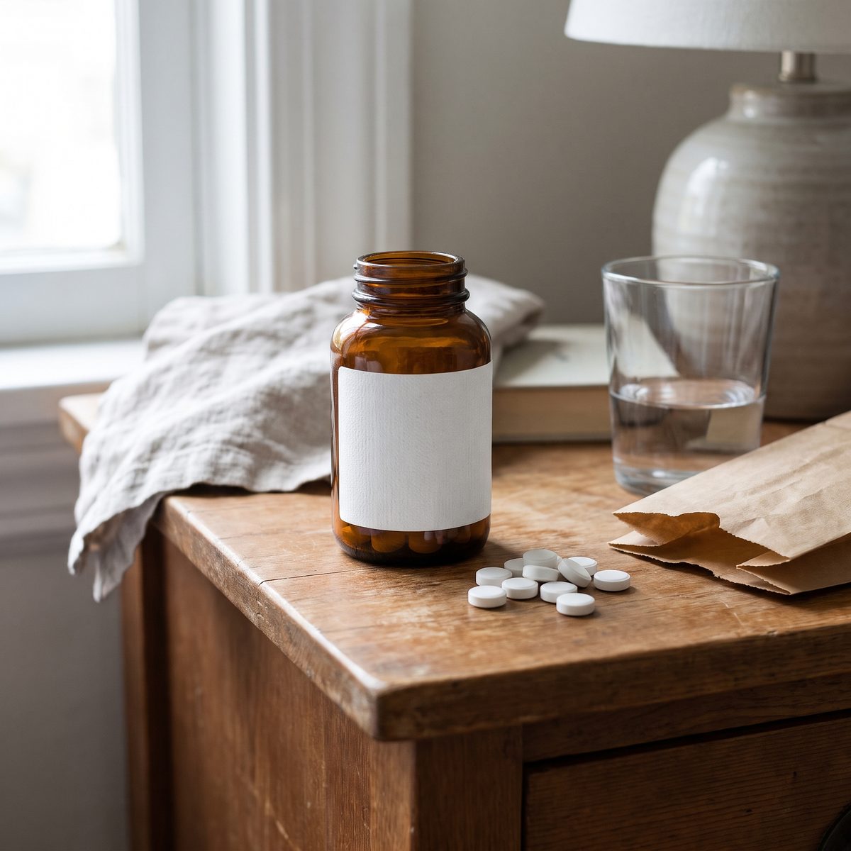 A round of prescription medication