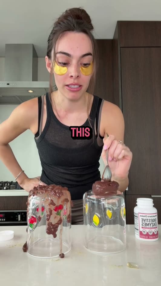 The pudding test with digestive enzymes