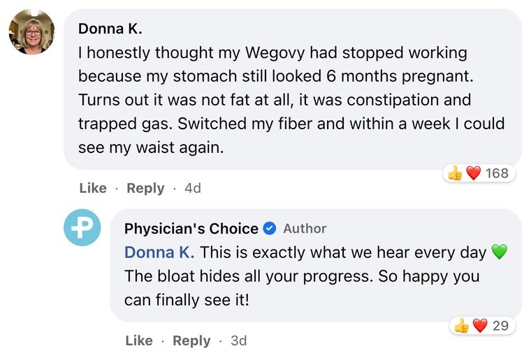 Customer comment