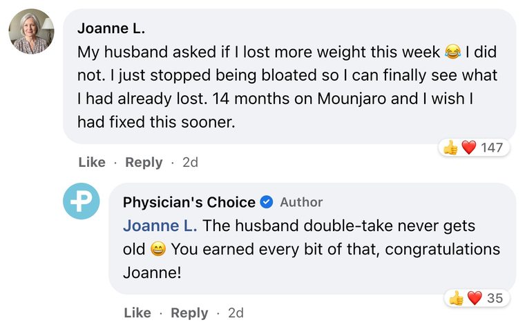 Customer comment