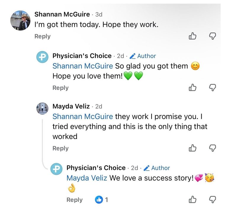Customer comment