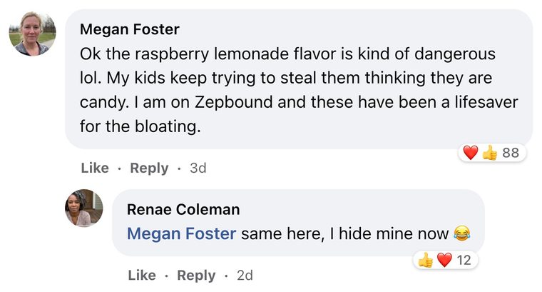 Customer comment