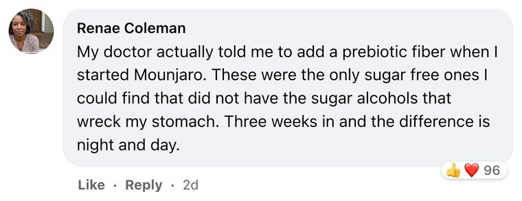 Customer comment