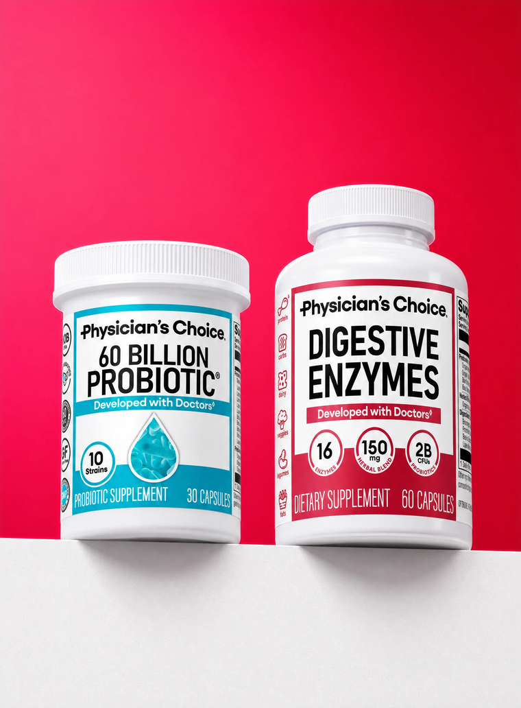 60 Billion Probiotic and Digestive Enzymes