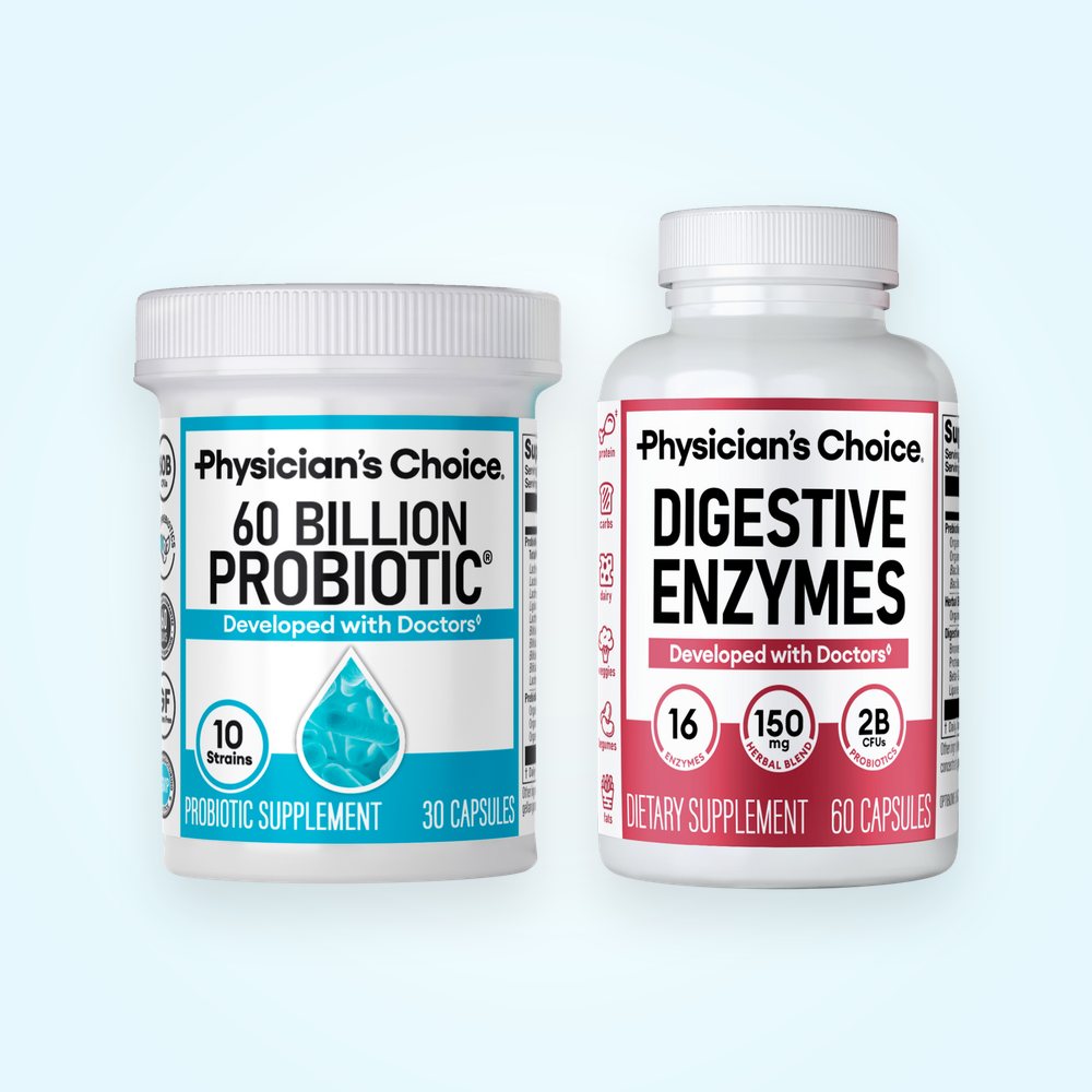 Hack Your Tummy: 60 Billion Probiotic and Digestive Enzymes